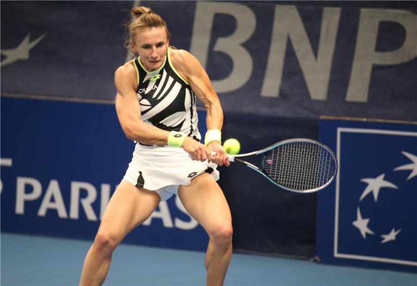 Die ehemalige Nummer 23 der Welt, Lesia Tsurenko, konnte sich ein Ticket für das Hauptfeld sichern

