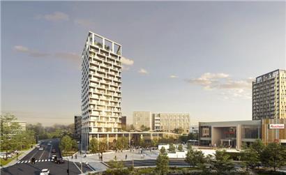 Die ersten Bewohner sollen im Sommer 2023 in den „Gravity Tower“ einziehen
