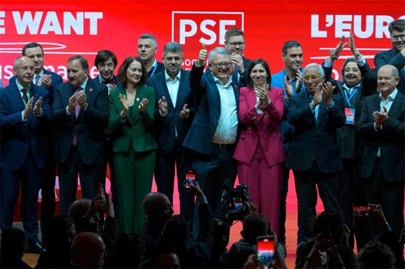 Die europäischen Sozialdemokraten kürten am Samstag Nicolas Schmit zu ihrem Spitzenkandidaten
