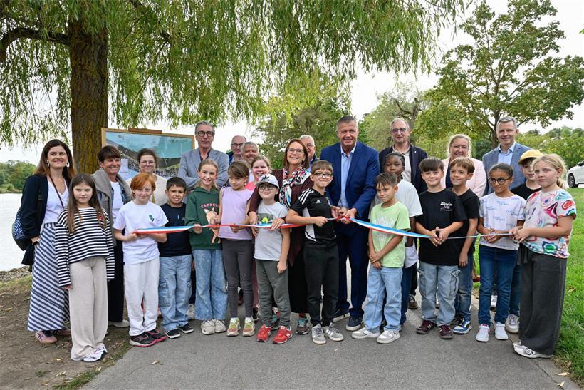 Die feierliche Eröffnung des Lehrpfades fand am Donnerstag statt