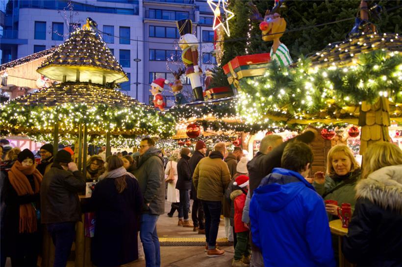 Die fünf Weihnachtsmarkt-Standorte in Luxemburg-Stadt haben die Familie von Catherine Boucher begeistert
