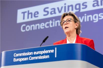 Die für Finanzdienstleistungen zuständige EU-Kommissarin Maria Luís Albuquerque stellte die neue Strategie gestern in Brüssel vor
