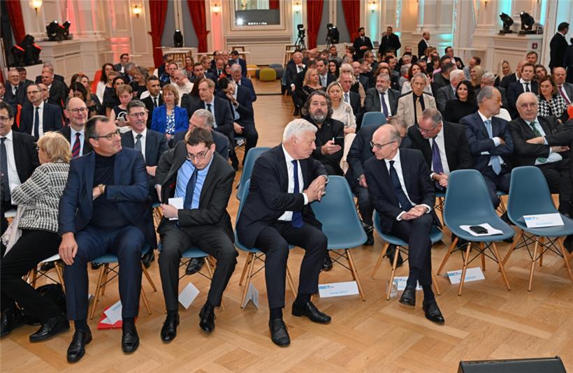 Die geladenen Gäste im Cercle Cité