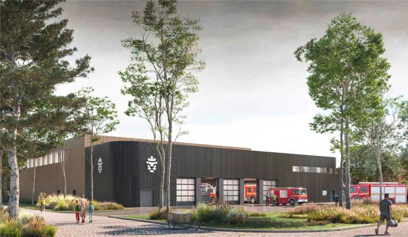 Die geplante CGDIS-Kaserne