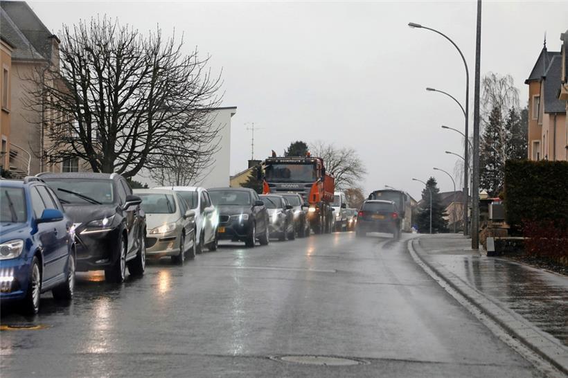 Die geplante Umgehungsstraße soll den Verkehr rund um den Bahnhof in Dippach verringern
