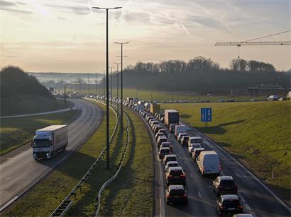 Die geplante belgische Vignette könnte auch Auswirkungen auf den grenzüberschreitenden Verkehr zwischen Belgien und Luxemburg haben
