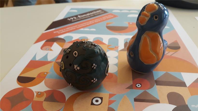 Die hauptstädtischen „Péckvillercher 2022“ von der Künstlerin Sandra Pereira
