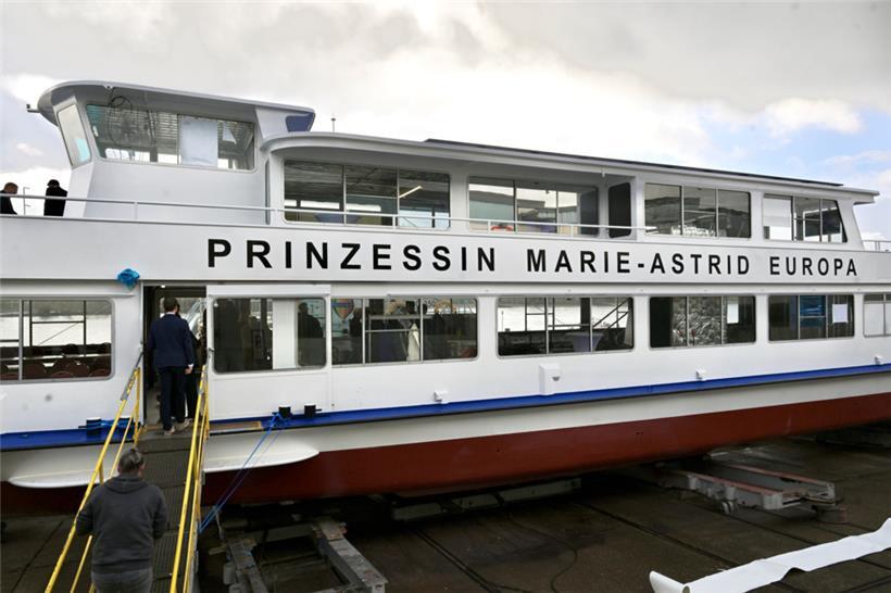 Die historische „Marie-Astrid“, frisch renoviert und mit neuem Namen, dürfte am 13. Juni in Schengen ankommen – lange wird sie aber anscheinend nicht bleiben
