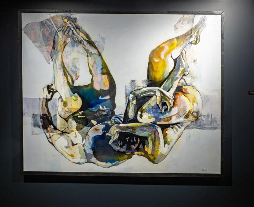 Die in Öl, Acryl oder als Aquarelle gemalten Bilder zeichnen sich durch ihre besondere Ästhetik aus
