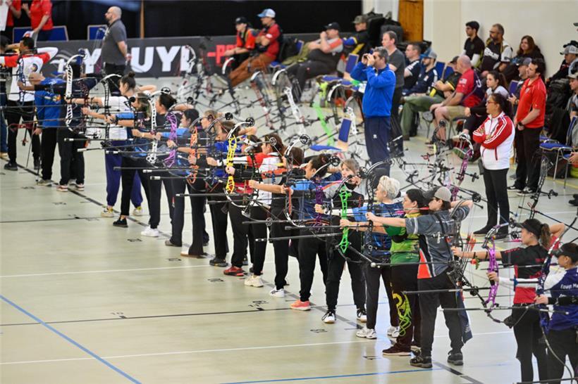 Die internationale Weltspitze des Bogensports ist inzwischen gerne zu Besuch in Strassen

