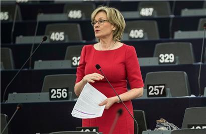 Die irische Europaabgeordnete Mairead McGuinness soll neue Finanzkommissarin werden 
