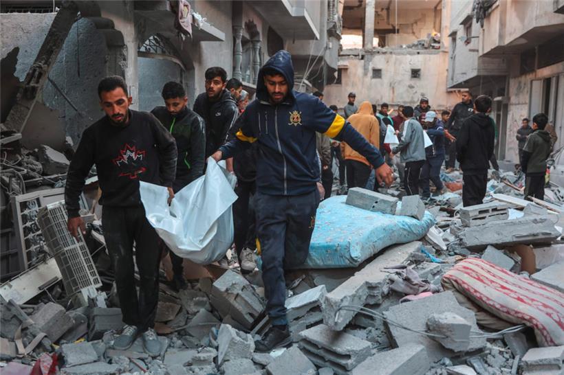 Die israelischen Angriffe auf den Gazastreifen nehmen kein Ende
