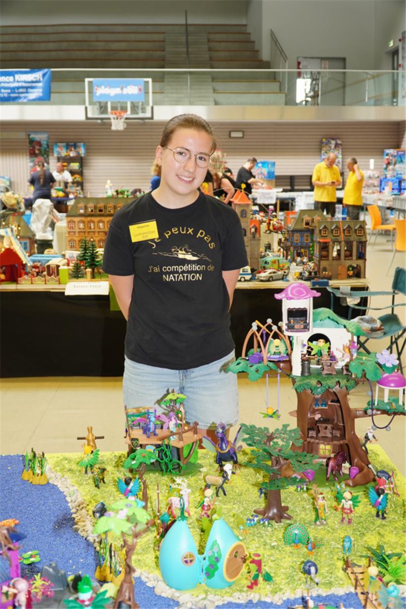 Die junge Ausstellerin Mazarine Dedoyard präsentiert zu den diesjährigen LuxPlay...