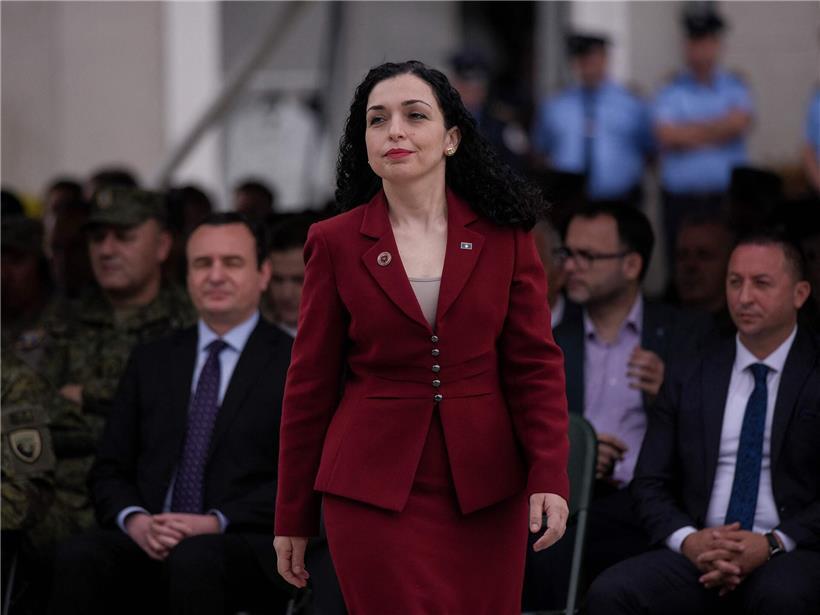 Kosovarische Präsidentin Vjosa Osmani löst Parlament auf und kündigt Neuwahlen an