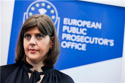 Die leitende Staatsanwältin Laura Codruța Kövesi soll als Chefin der Europäischen Staatsanwaltschaft von Luxemburg aus die finanziellen Interessen der EU schützen
