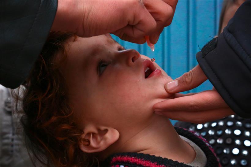 Die letzten Polio-Fälle gibt es momentan in Afghanistan und Pakistan 
