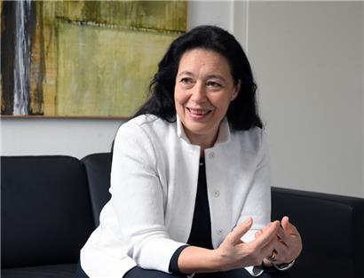 Die luxemburgische EVP-Abgeordnete Isabel Wiseler-Lima engagiert sich als Politikerin unter anderem für die Pressefreiheit
