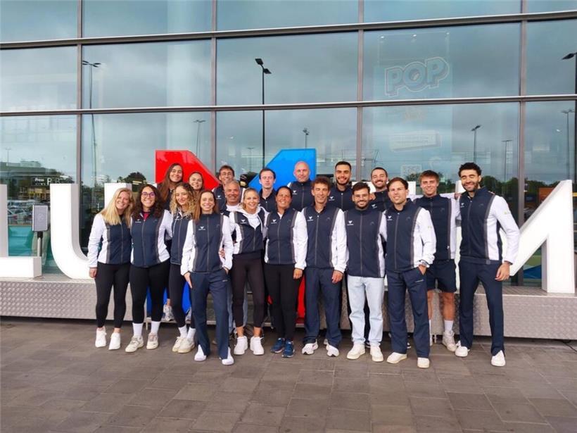 Die luxemburgische Mannschaft für die Team-EM
