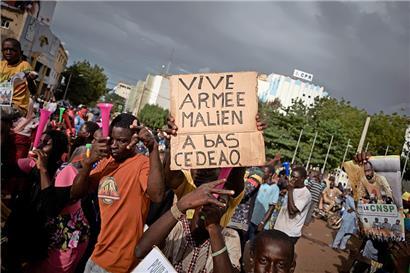 Die malische Armee hält das Land fest im Griff
