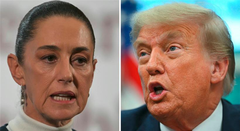 Die mexikanische Präsidentin Claudia Sheinbaum lässt sich von US-Präsident Donald Trump nicht einschüchtern
