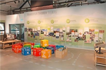 Die neue Ausstellung ist interaktiv gestaltet 
