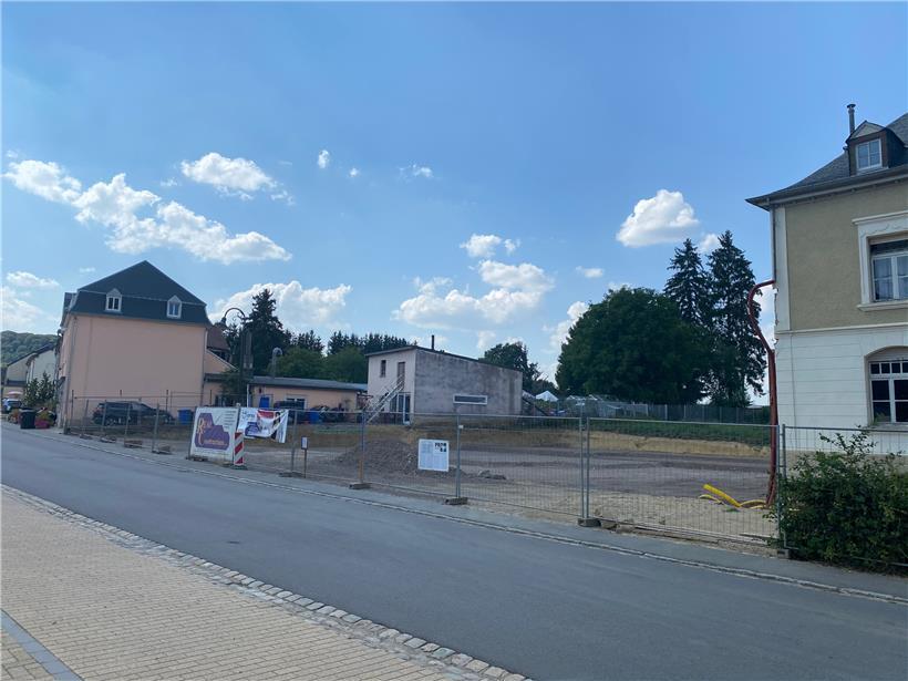 Die neue Kindertagesstätte entsteht an der Hauptstraße in Howelingen, nicht weit...