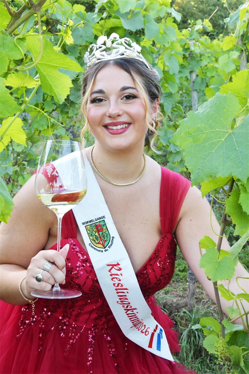Die neue Rieslingkönigin: Lilli Hippert