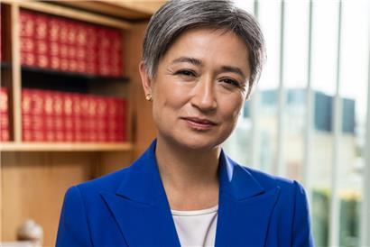 Die neue australische Außenministerin Penny Wong
