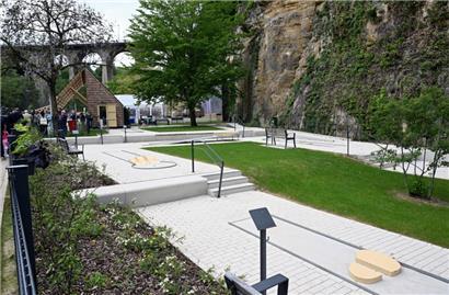 Die neuen Bahnen im Petrusstal sind fertig, doch eingelocht werden kann aktuell noch nicht
