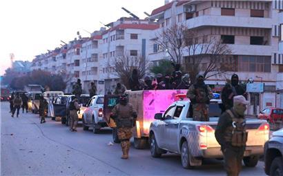 Die neuen Sicherheitskräfte suchen in Homs unter anderem nach Mitgliedern einer Miliz, die Baschar al-Assad unterstützt hat
