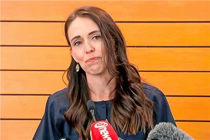 Die neuseeländische Regierungschefin Jacinda Ardern überraschte mit ihrer Rücktrittsankündigung

