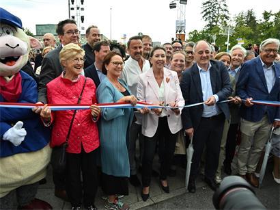 Die politische Prominenz der Hauptstadt war natürlich wieder zum Auftakt der „Schueberfouer“ am Start