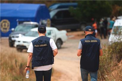 Die portugiesische Polizei sucht an einer Talsperre nach der Leiche der kleinen Madeleine

