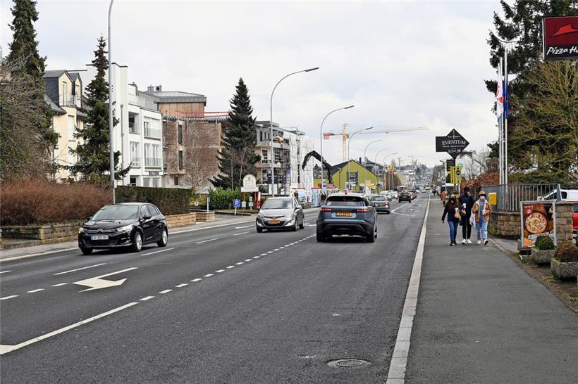 Die route d’Arlon in Strassen
