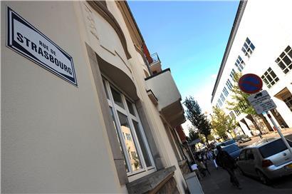 Die rue de Strasbourg ist in ganz Luxemburg bekannt
