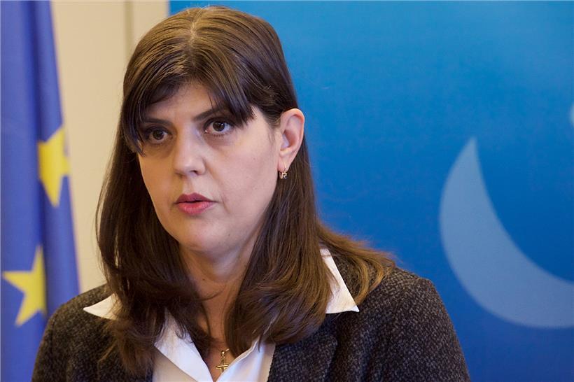 Die rumänische Korruptionsbekämpferin Laura Codruta Kövesi leitet die Europäische Staatsanwaltschaft

