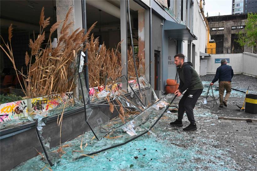 Die russischen Terrorangriffe auf die Zivilbevölkerung in der Ukraine – hier auf die Stadt Charkiw – nehmen kein Ende

