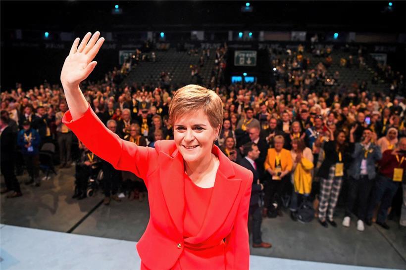 Die schottische Regierungschefin Nicola Sturgeon will möglichst zeitnah ein neues Unabhängigkeitsreferendum abhalten
