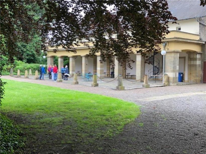 Hauptwache im neuen Viertel Neihollerech als zentrales Denkmal im öffentlichen Park seit 2019 geschützt