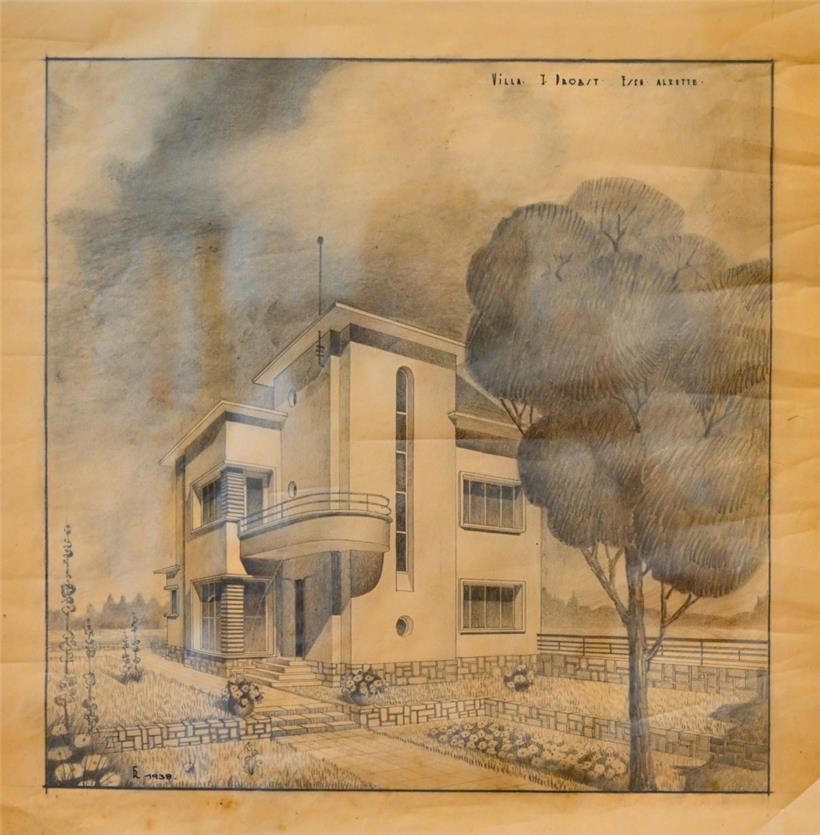 Die sogenannte „Villa Propst“. Geplant wurde sie vor dem Zweiten Weltkrieg. Aber...