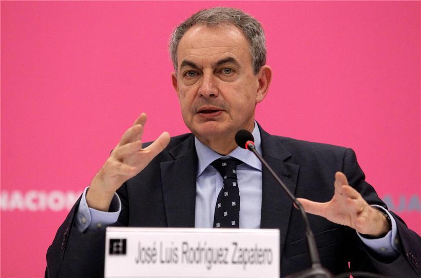 Porträt von José Luis Rodríguez Zapatero, ehemaliger spanischer Regierungschef, im Kontext einer Justizuntersuchung.
