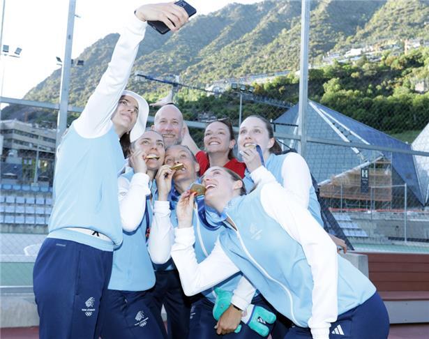 Die starken Frauen lieferten bei den JPEE in Andorra ab
