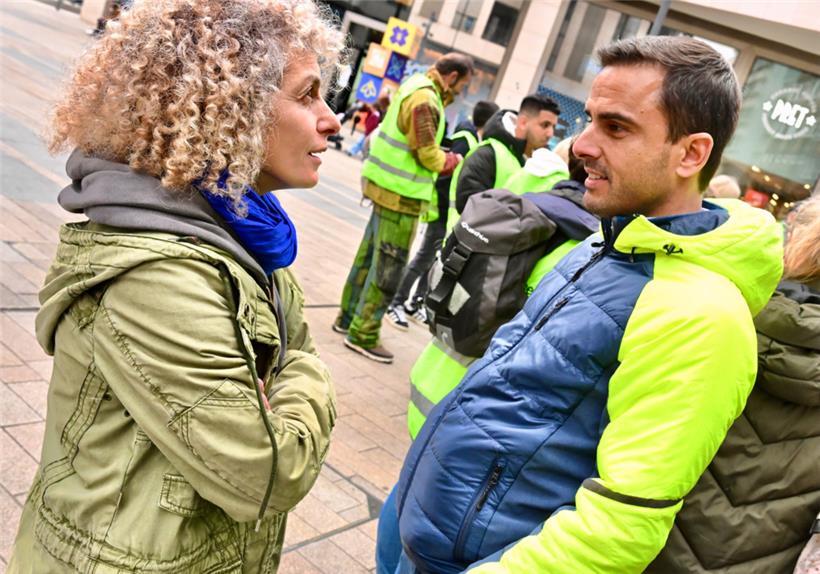 Die stellvertretende Direktorin von „Inter-Actions“, Virginie Giarmana, im Gespr...