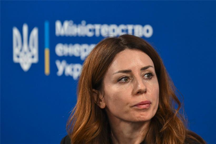 Die ukrainische Energieministerin Switlana Grintschuk reichte am Mittwoch ihren Rücktritt ein
