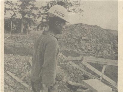 Titelseite der Wochenzeitung Lëtzeburger Land vom 16. Juni 1972 mit Schlagzeile zu behördlichem Rassismus