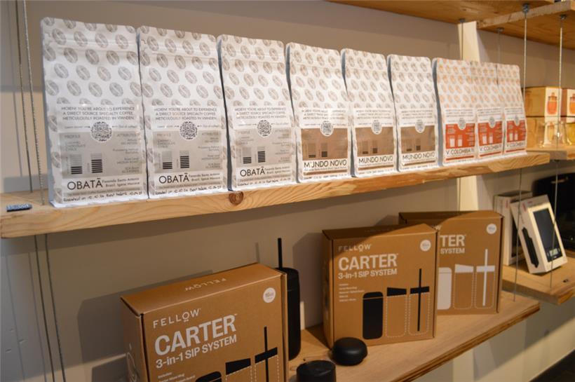 Die verschiedenen Kaffeesorten können vor Ort verkostet und gekauft werden
