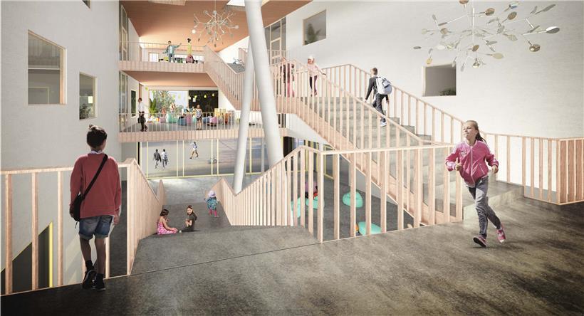 Die vielen Gemeinschaftsräume sollen den Austausch fördern
