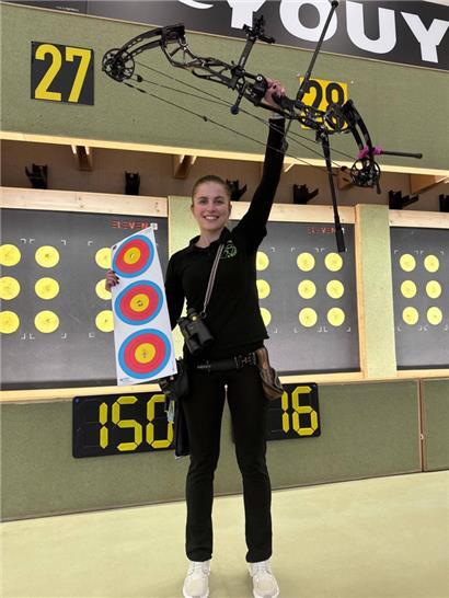 Die volle Punktzahl von 150 in einem Match war Mariya Klein-Shkolna vor Sonntag noch nie gelungen
