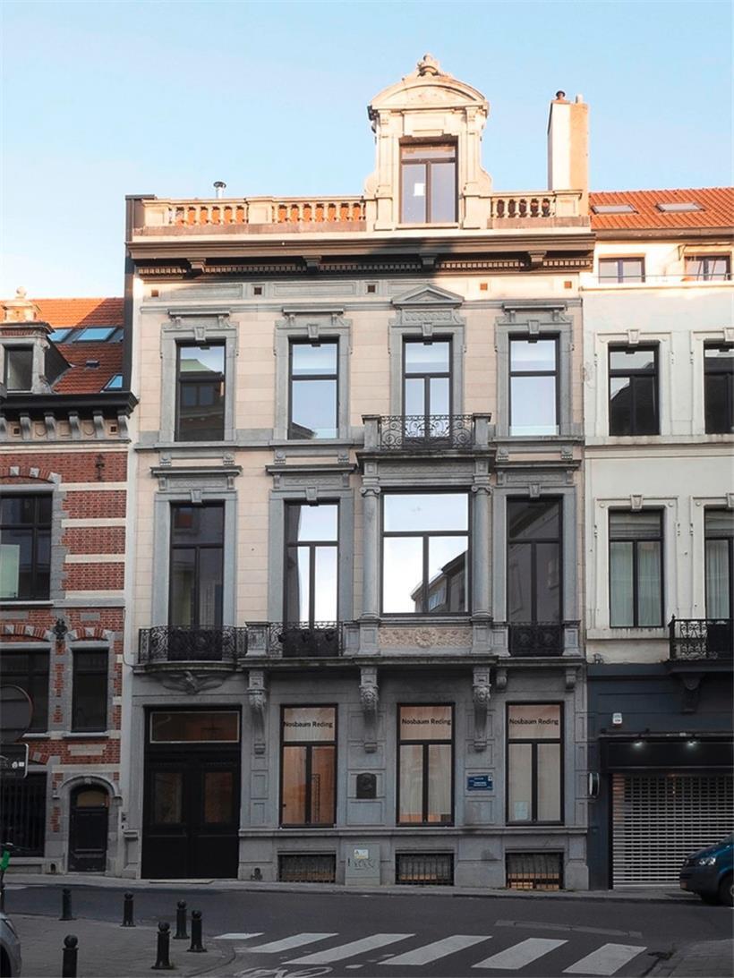 Die vor über einem Jahr in Brüssel eröffnete Galerie Nosbaum Reding in der rue de la Concorde
