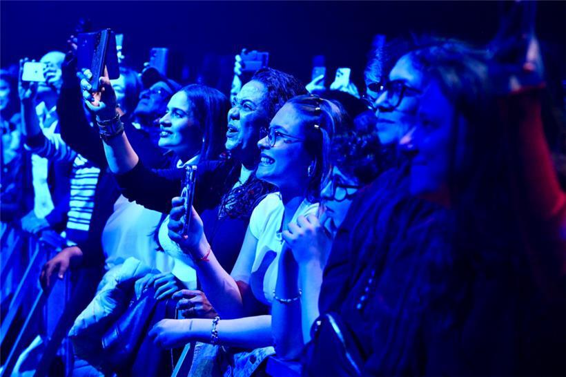 Die vorwiegend brasilianischen Zuschauerinnen und Zuschauer waren begeistert

